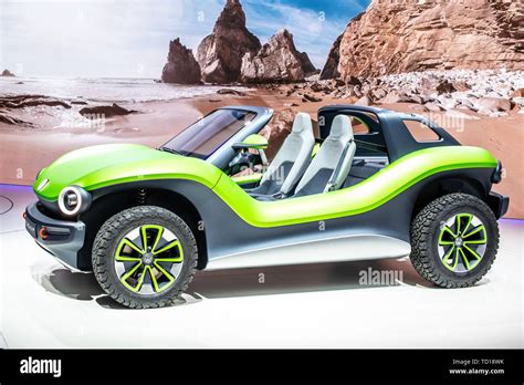 Geneva Switzerland March Volkswagen Vw Id Buggy Concept