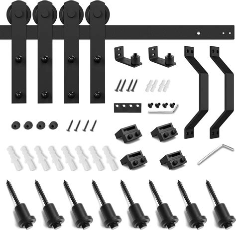 Smartstandard Kit De Accesorios Para Puerta De Granero Doble De Alta