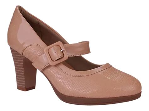 Zapato Chalada Mujer Dilly Nude Formal Cuotas sin interés