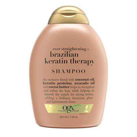 Buy OGX Ever Straightening Brazilian Keratin Smooth Shampoo With