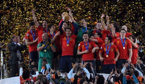 Spain 2010 World Cup Champions All Photos