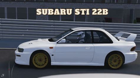 Assetto Corsa SUBARU Impreza 22B STI 555 S1 Mas Du Clos Track WET