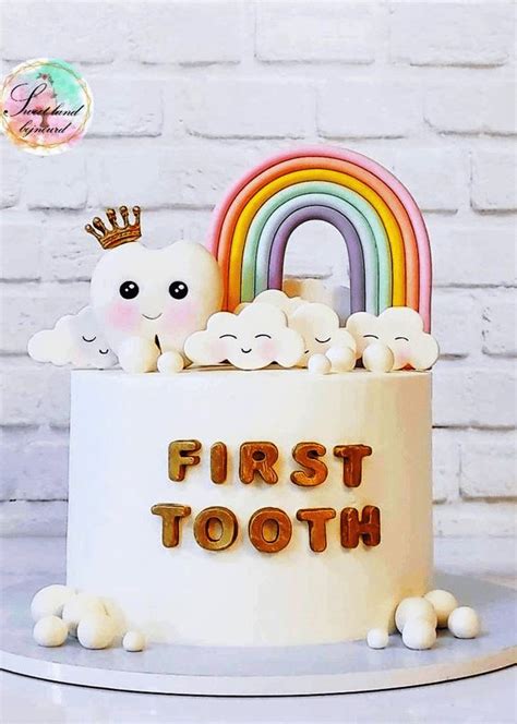 Teeth Birthday Cake Ideas Images Pictures Tooth Cake Image