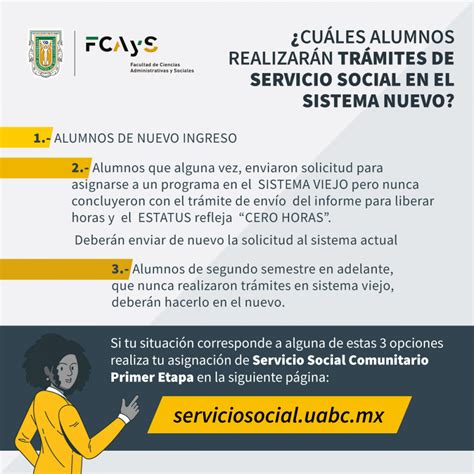 Facultad De Ciencias Administrativas Y Sociales Servicio Social