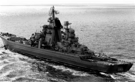 Os Cruzadores De Batalha Nucleares Classe Kirov Poder Naval