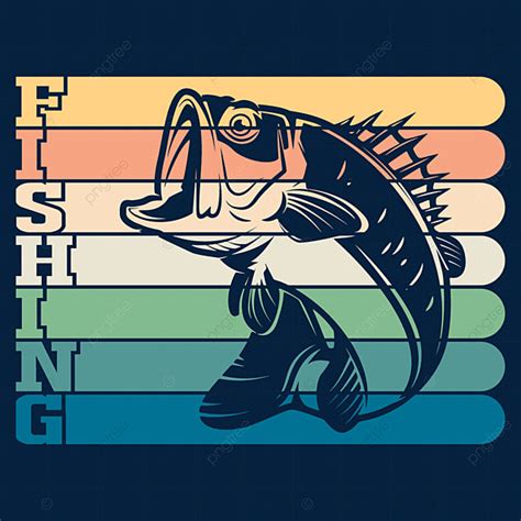 Vintage T Shirt Vector Png Images Vintage Fishing T Shirt Design