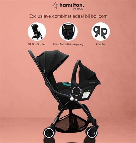 Hamilton By Yoop S1 Plus Buggy Met Monteerbare Zeno Plus Draagwieg