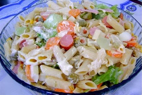 Salada De Macarr O Colorida Uma Macarronese Perfeita Para Qualquer Dia