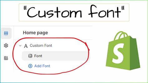 How To Add Custom Font In Shopify In Minutes Add In Settings Youtube