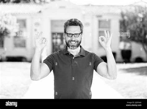 Back To School Knowledge And Education Mature Teacher Nerd Looking Smart Stock Photo Alamy