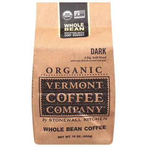 Save On Vermont Coffee Company Dark Roast Coffee Whole Bean Order