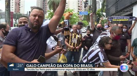 Torcedores Do Atl Tico Comemoram O Bicampeonato Da Copa Do Brasil Mg