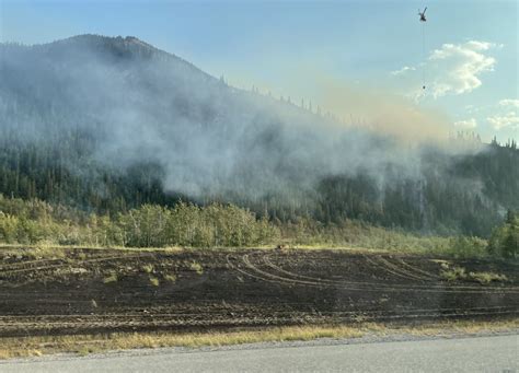 Fire Crews Respond To Large Grass Fire West Of Cochrane Cochranenow Cochrane Alberta S