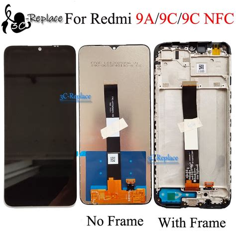 Black 6 53 Inch For Xiaomi Redmi 9a 9a Sport 9c 9c Nfc Lcd