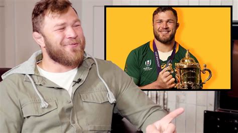 Duane Vermeulen On Winning The World Cup With The Springboks Youtube