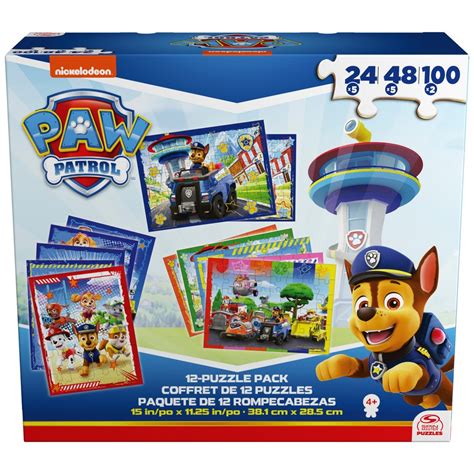 Paw Patrol In A Box Bumper Jigsaw Puzzle Pack X Piece X