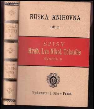 Spisy hraběte Lva Nikolajeviče Tolstého Dva husaři I II III