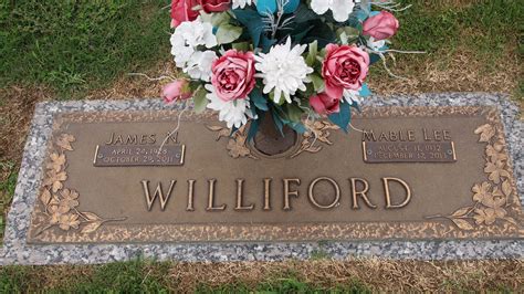 Mable Lee Coley Williford Find A Grave Memorial