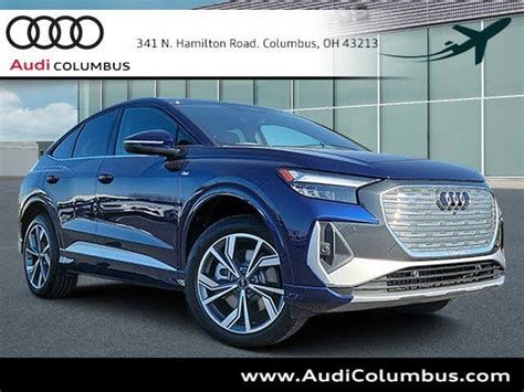 Used 2023 Audi Q4 Sportback E Tron For Sale In Lima Oh With Photos Cargurus