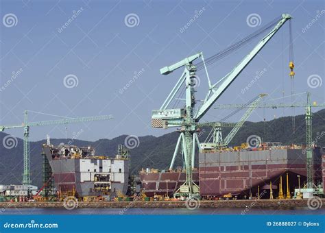 Ship In Construction Royalty-Free Stock Photography | CartoonDealer.com #26888027