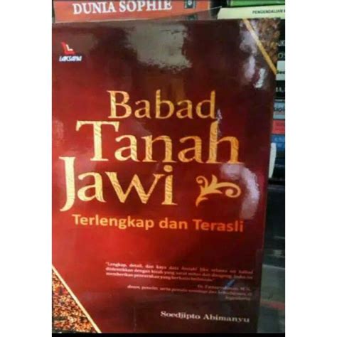 Jual Babad Tanah Jawi Terlengkap Dan Terasli Shopee Indonesia