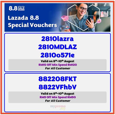 Lazada Sale Special Voucher Codes Mypromo My