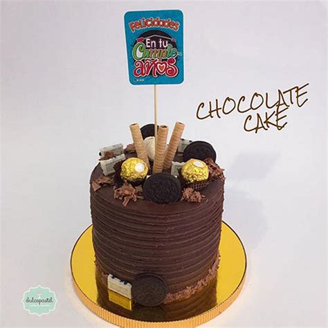 Torta de Chocolate Medellín Decorated Cake by CakesDecor