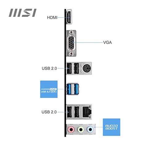 MSI PRO H610M-E DDR4 Motherboard - SGL Global Technologies