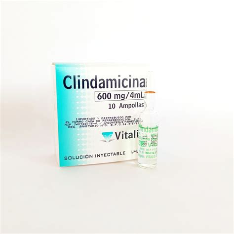Clindamicina 600 Mg Amp Farmacia Las Delicias