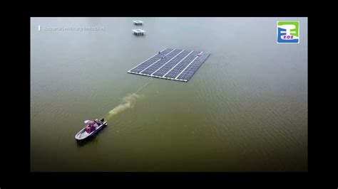 Singapore Unveils One Of The Worlds Biggest Floating Solar Panel Farm