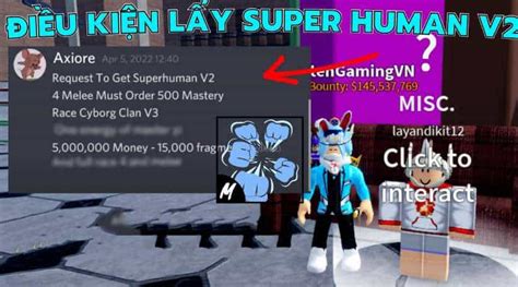 Cách Lấy Superhuman V1 V2 Trong Blox Fruit