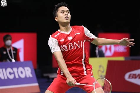 Hasil Thomas Cup Indonesia Vs Thailand Ginting Kalah Lawan