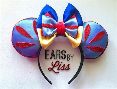 Snow White Disney Ears The Seven Dwarfs Minnie Mouse Mickey Diy Disney Ears Disney Ears