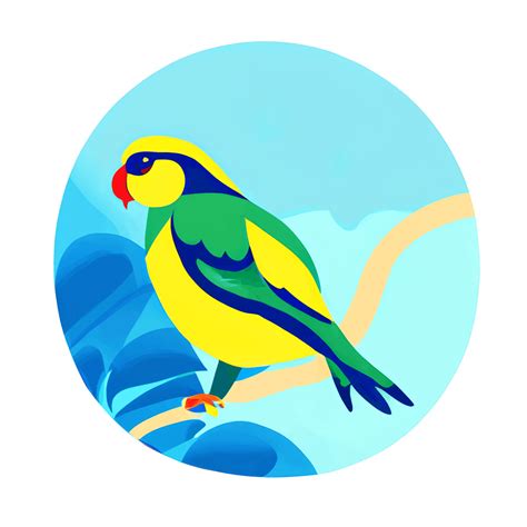 Parakeet Graphic · Creative Fabrica