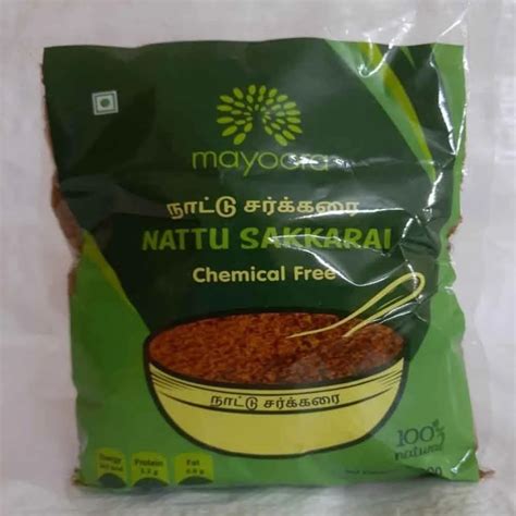 Indian Organic Nattu Sakkarai Powder Packaging Type Packet Packaging