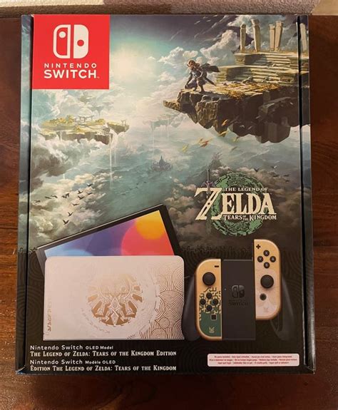 Nintendo Switch Oled Konsole Zelda Limited Edition NEU Acheter