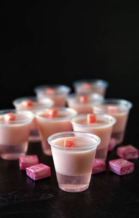 Pink Starburst Jell O Shots Pink Starburst Jello Shot Recipes