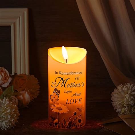 Amazon Sympathy Gifts For Loss Of Mother LED Flameless Candles 3 X