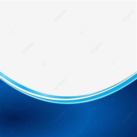 Blue Curve Business Banner Shape Vector Shape Curve Wavy Png And