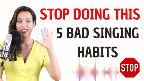 Stop Doing This If You Want To Sing 5 Common Singing Mistakes