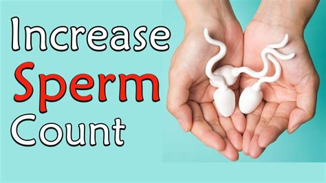 Increase Sperm Count Dr Health Youtube