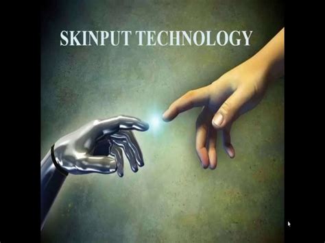 Skinput Technology Ppt