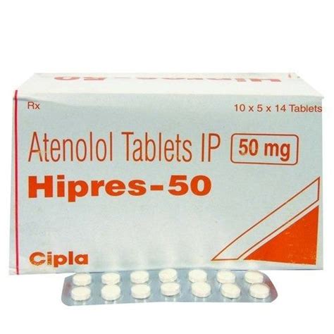 Atenolol Tablets Ip Mg Pack Of X X Tablets General Medicines At