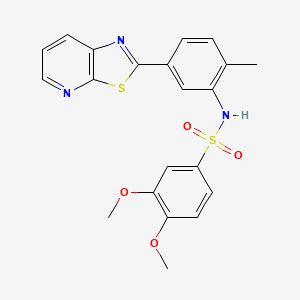 Buy 3 4 Dimethoxy N 2 Methyl 5 Thiazolo 5 4 B Pyridin 2 Yl Phenyl