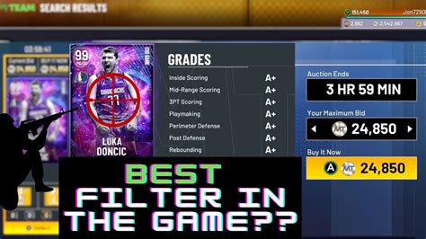 Best Snipe Filter In Nba K Myteam Hour Snipe Challenge Youtube