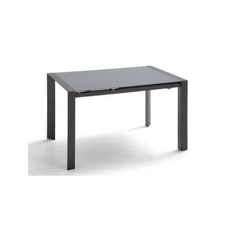 Mesa Extensible Comedor Cristal Templado Acero Modelo Avan X Ext