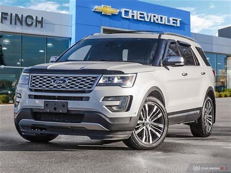 2017 Ford Explorer Platinum Platinum4x4 At 35988 For Sale In London Finch Chevrolet