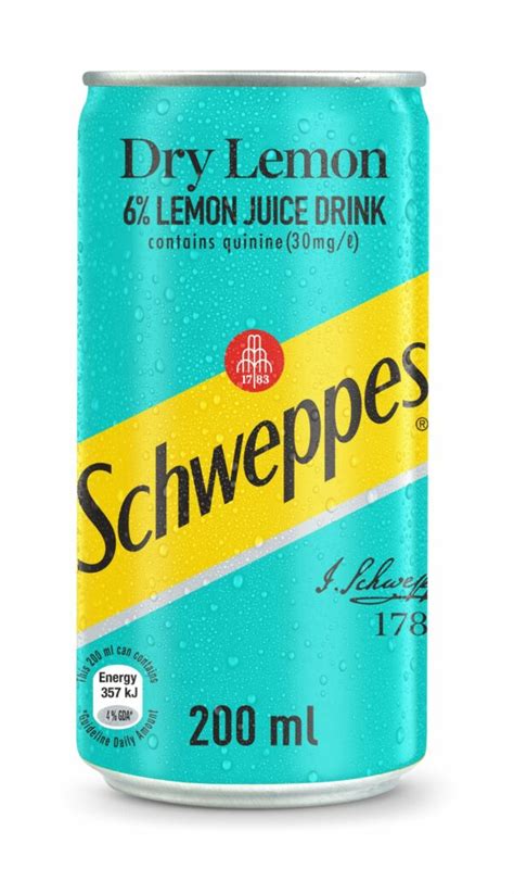 Schweppes Dry Lemon Can 200ml Norman Goodfellows