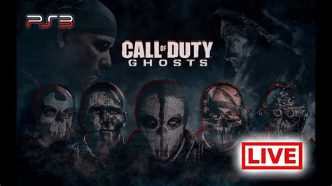 🎥ao Vivo🎥jogando Call Of Duty Ghosts No Ps3 Em 2021 Tem Gente Ainda