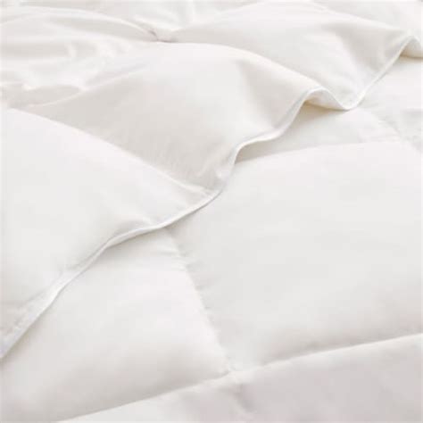 Lightweight White Goose Feather Fiber And Down Comforter Down Duvet